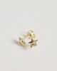 Kingsley Ryan Kingsley Ryan star stud earrings in gold plated silver - 4