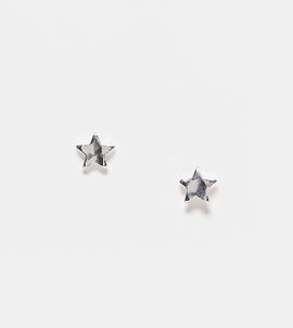 Kingsley Ryan Kingsley Ryan star stud earrings in silver