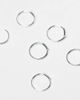 Kingsley Ryan Kingsley Ryan Sterling Silver pack of 3 mini hoop earrings - 2