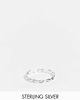 Kingsley Ryan Kingsley Ryan sterling silver plait toe ring - 1