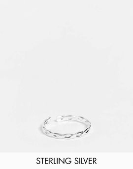 Kingsley Ryan Kingsley Ryan sterling silver plait toe ring
