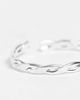 Kingsley Ryan Kingsley Ryan sterling silver plait toe ring - 4