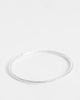 Kingsley Ryan Kingsley Ryan textured ridge band ring in sterling silver - 1