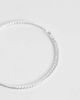 Kingsley Ryan Kingsley Ryan textured ridge band ring in sterling silver - 3