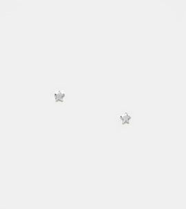 Kingsley Ryan Kingsley Ryan tiny star earrings in sterling silver