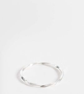 Kingsley Ryan Kingsley Ryan twist band ring in sterling silver