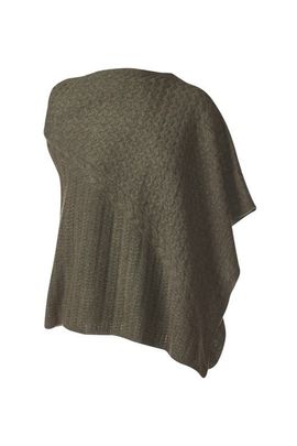 Kinross Cashmere Kinross Cashmere Cable Poncho