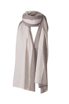 Kinross Cashmere Kinross Cashmere Colorblock Wrap