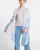 Kinross Cashmere Kinross Cashmere Colorblock Wrap - 2
