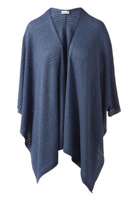 Kinross Cashmere Kinross Cashmere Openwork Ruana