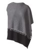 Kinross Cashmere Kinross Cashmere Twist Stitch Poncho - 1