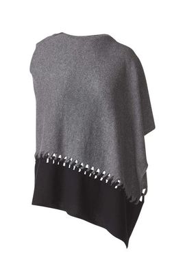 Kinross Cashmere Kinross Cashmere Twist Stitch Poncho