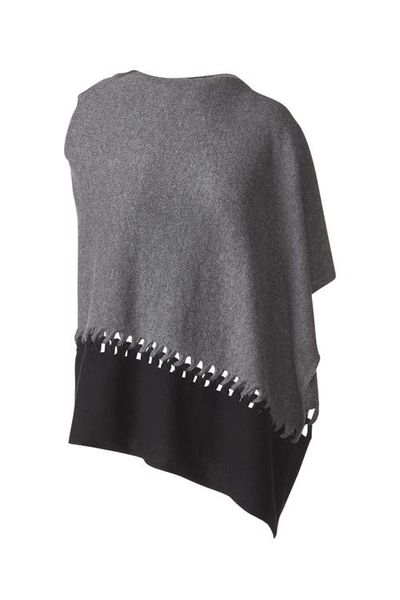 Kinross Cashmere Kinross Cashmere Twist Stitch Poncho