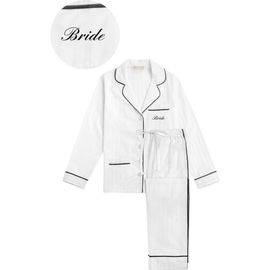 KIP KIP Bride Cotton Long Pajama Set