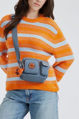 Kipling Kipling Abanu Crossbody Bag in Energy Blue, Women's at Urban Outfitters