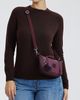 Kipling Kipling Art Compact Crossbody Bag in Grape Wine Metallic, Women's at Urban Outfitters - 2