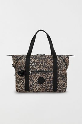 Kipling Kipling Art Printed Tote Bag in Wild Leopard, Women's at Urban Outfitters