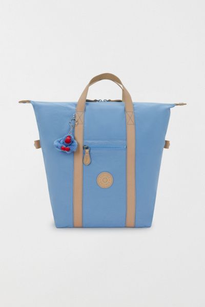 Kipling Kipling Art Tote Backpack in Cotton Air Blue, Women's at Urban Outfitters