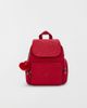 Kipling Kipling City Zip Nylon Mini Backpack in Ruby Red, Women's at Urban Outfitters - 1