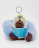 Kipling Kipling Cool School Monkey Keychain in School Blue at Urban Outfitters - 1