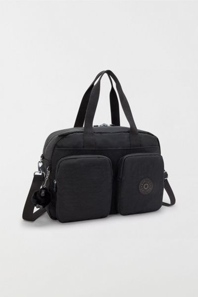 Kipling Kipling Defea Extra Large Weekender Duffle Bag in Black Noir, Women's at Urban Outfitters