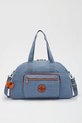 Kipling Kipling Defea Extra Weekender Duffle Bag in Energy Blue at Urban Outfitters