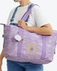 Kipling Kipling Friends Art Tote Bag in Framed Lilac, Women's at Urban Outfitters - 1