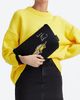 Kipling Kipling Friends How you doin'? Naomi Pouch in Yellow Cab Black, Women's at Urban Outfitters - 1