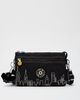 Kipling Kipling Friends Riri Zip Crossbody Bag in Skyline Black, Women's at Urban Outfitters - 2