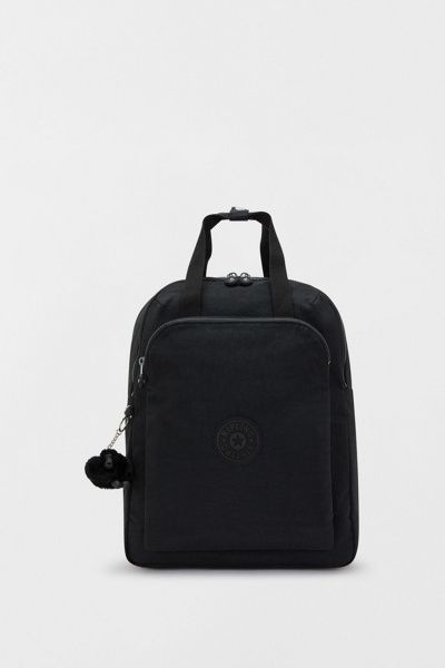 Kipling Kipling Kazuki Nylon 15" Laptop Backpack in Black Noir, Women's at Urban Outfitters
