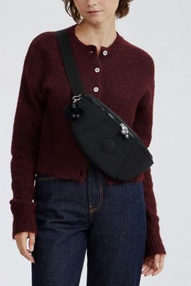 Kipling Kipling Maci Waist Pack in Black Noir at Urban Outfitters