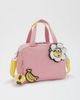 Kipling Kipling Minions Miyo Lunch Bag in Pink Daisy at Urban Outfitters - 1