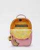 Kipling Kipling Minions Seoul Tablet Backpack in Pink Daisy, Women's at Urban Outfitters - 5