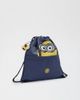 Kipling Kipling Minions Supertaboo Drawstring Backpack in Dungaree Blue at Urban Outfitters - 5