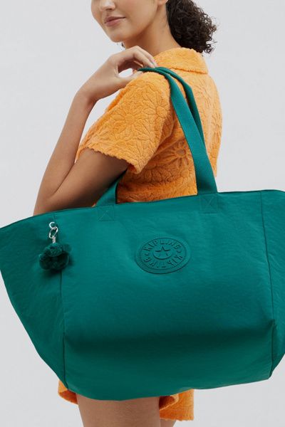 Kipling Kipling Naomi Tote Bag in Outspoken Green, Women's at Urban Outfitters