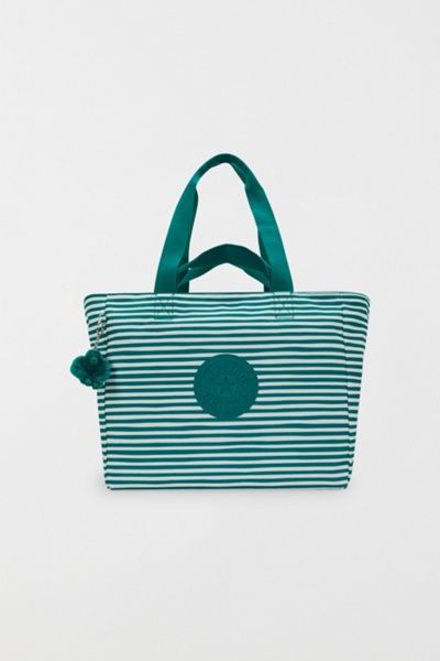 Kipling Kipling Naomi Tote Bag in Parasol Stripes, Women's at Urban Outfitters