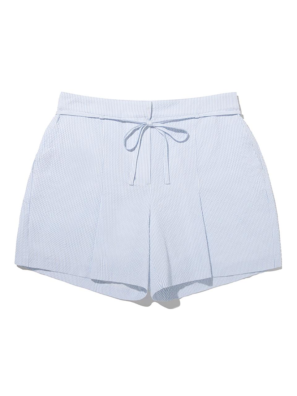 KIRSH Collection Seersucker Banding Pants [Sky]