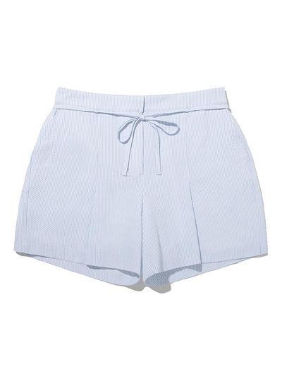 KIRSH Collection Seersucker Banding Pants [Sky]