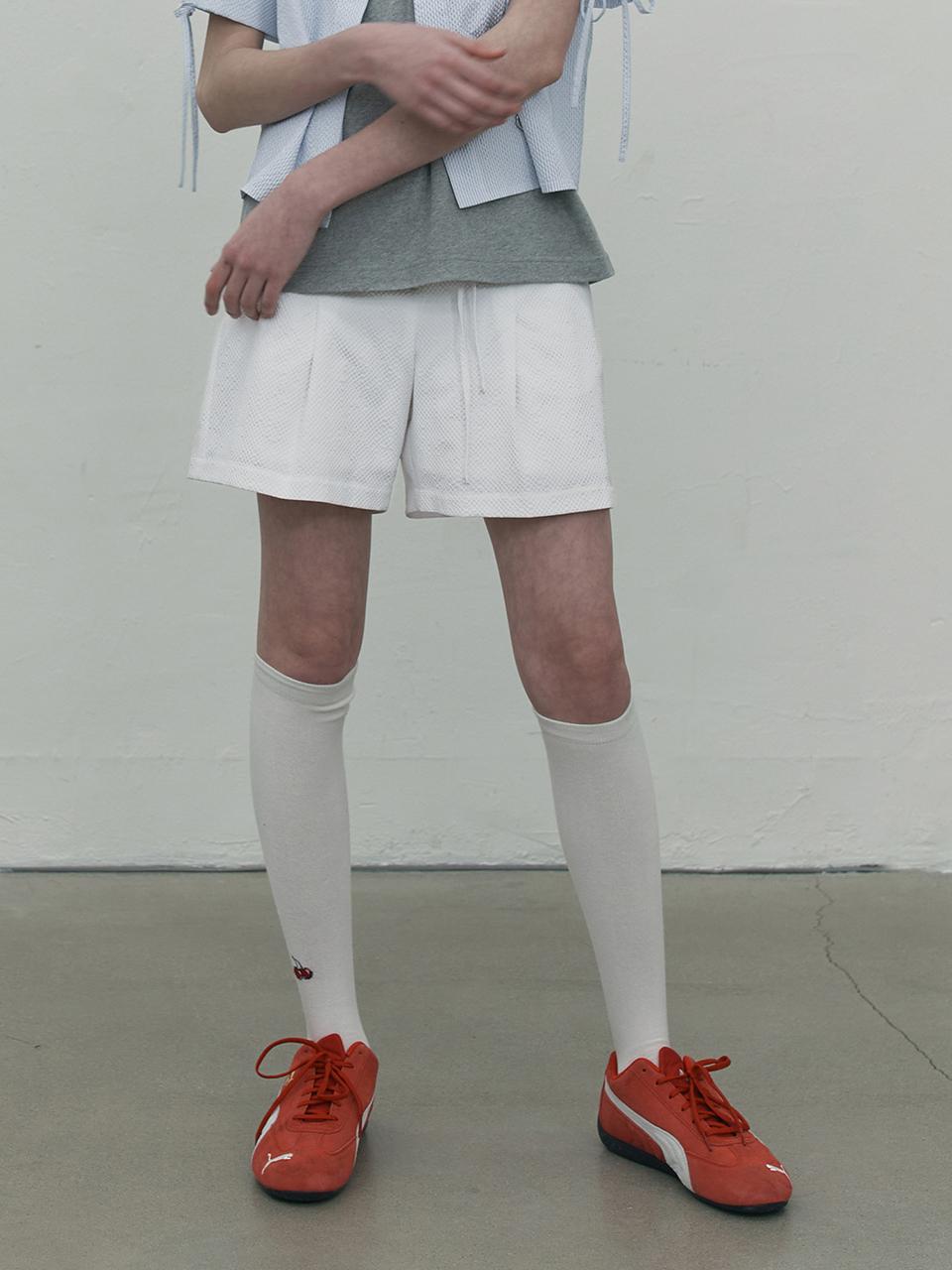 KIRSH Collection Seersucker Banding Pants [White]