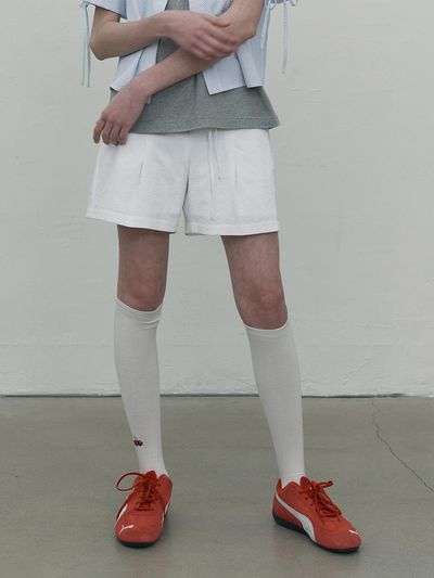 KIRSH Collection Seersucker Banding Pants [White]