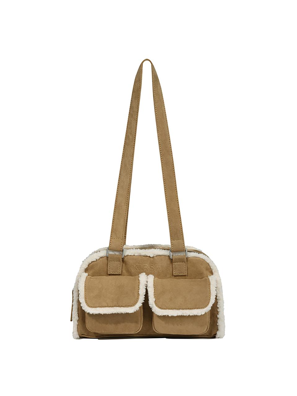 KIRSH Pocket Point Mustang Handbag [Light Beige]