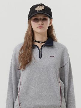 KIRSH Vintage Distressed Cotton Ball Cap [Black]