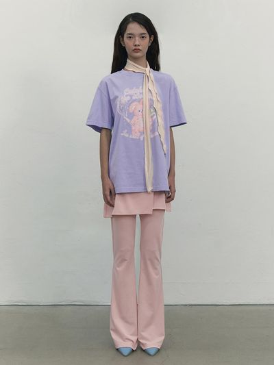 KIRSH Wrap Layered Skirt Pants