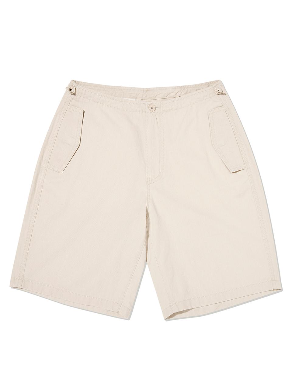 KIRSH Youth Hostel Pigment Point Half Pants [Ivory]
