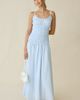 Kiss The Sky Kiss The Sky Cherie Smocked Drop Waist Maxi Dress in Blue, Women's at Urban Outfitters - 1