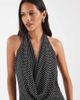 Kiss The Sky Kiss the Sky cowl neck slinky maxi dress in black-Multi - 4
