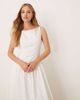 Kiss The Sky Kiss The Sky drop waist vest maxi dress in off white - 3