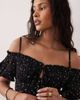 Kiss The Sky Kiss The Sky Indi picnic maxi dress in floral black - 4