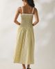 Kiss The Sky Kiss The Sky Jules Seersucker Shirred Drop Waist Maxi Dress in Light Yellow, Women's at Urban Outfitters - 2
