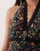 Kiss The Sky Kiss The Sky Positano printed maxi dress in black floral - 3